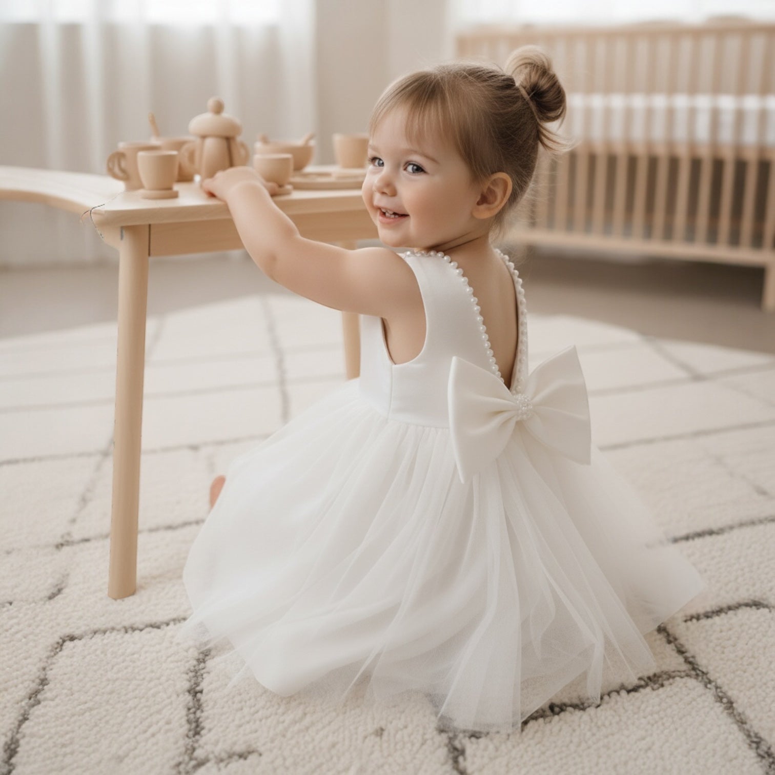 Vestido Blanco Luxury