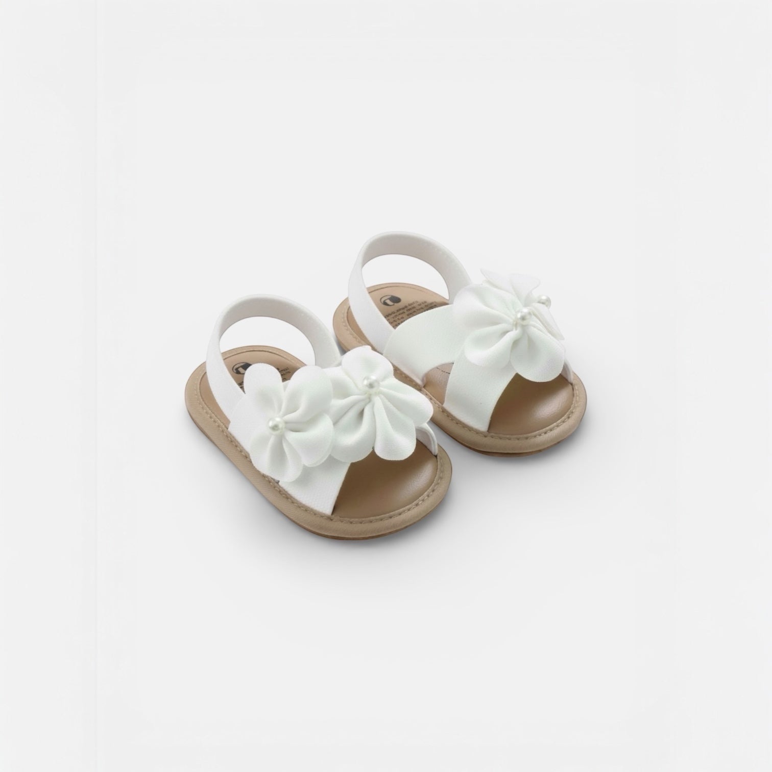Sandalias de Flor Blancas