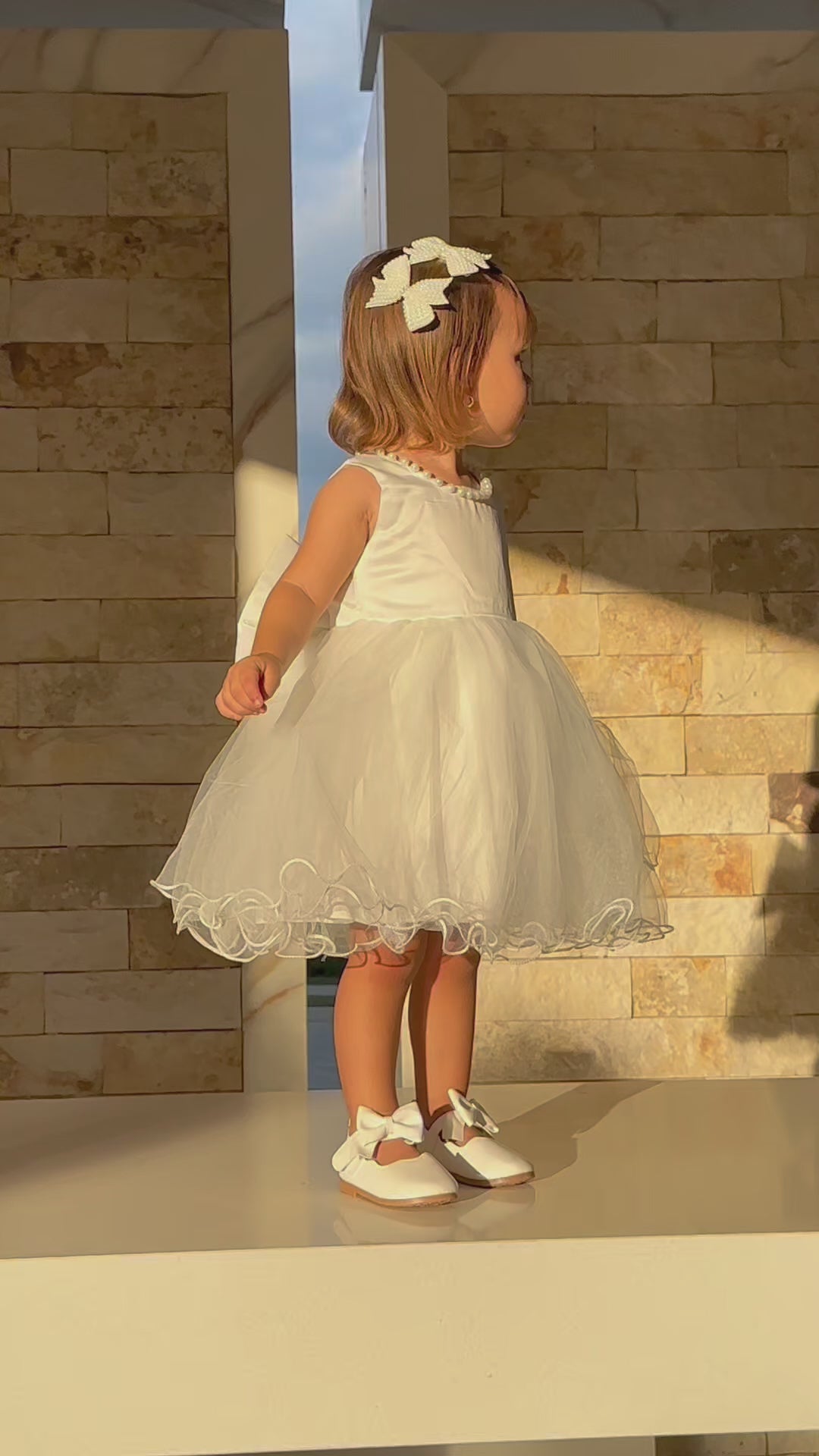 Vestido Blanco Luxury