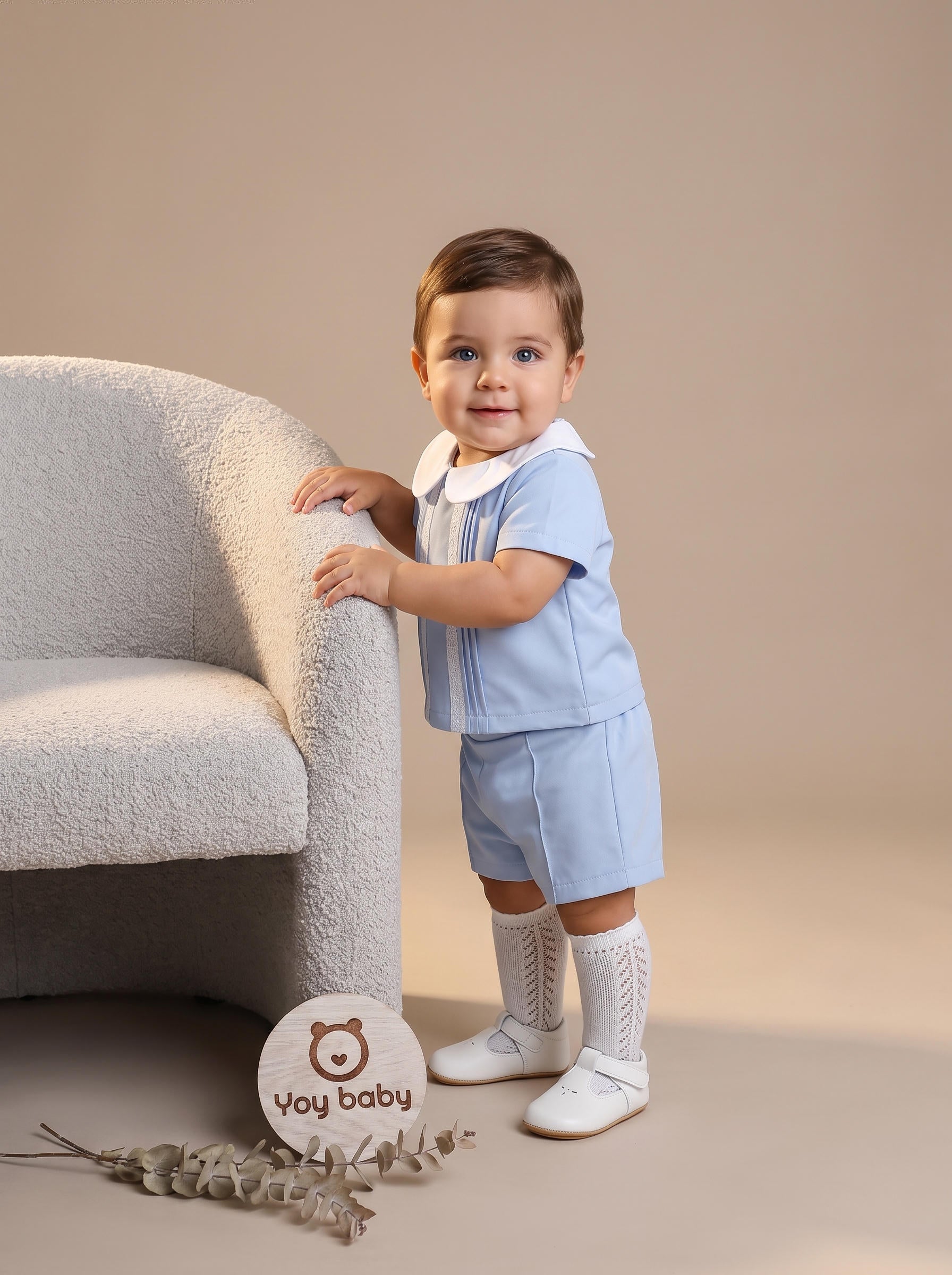 Set de Camisa y Short MILÁN AZUL