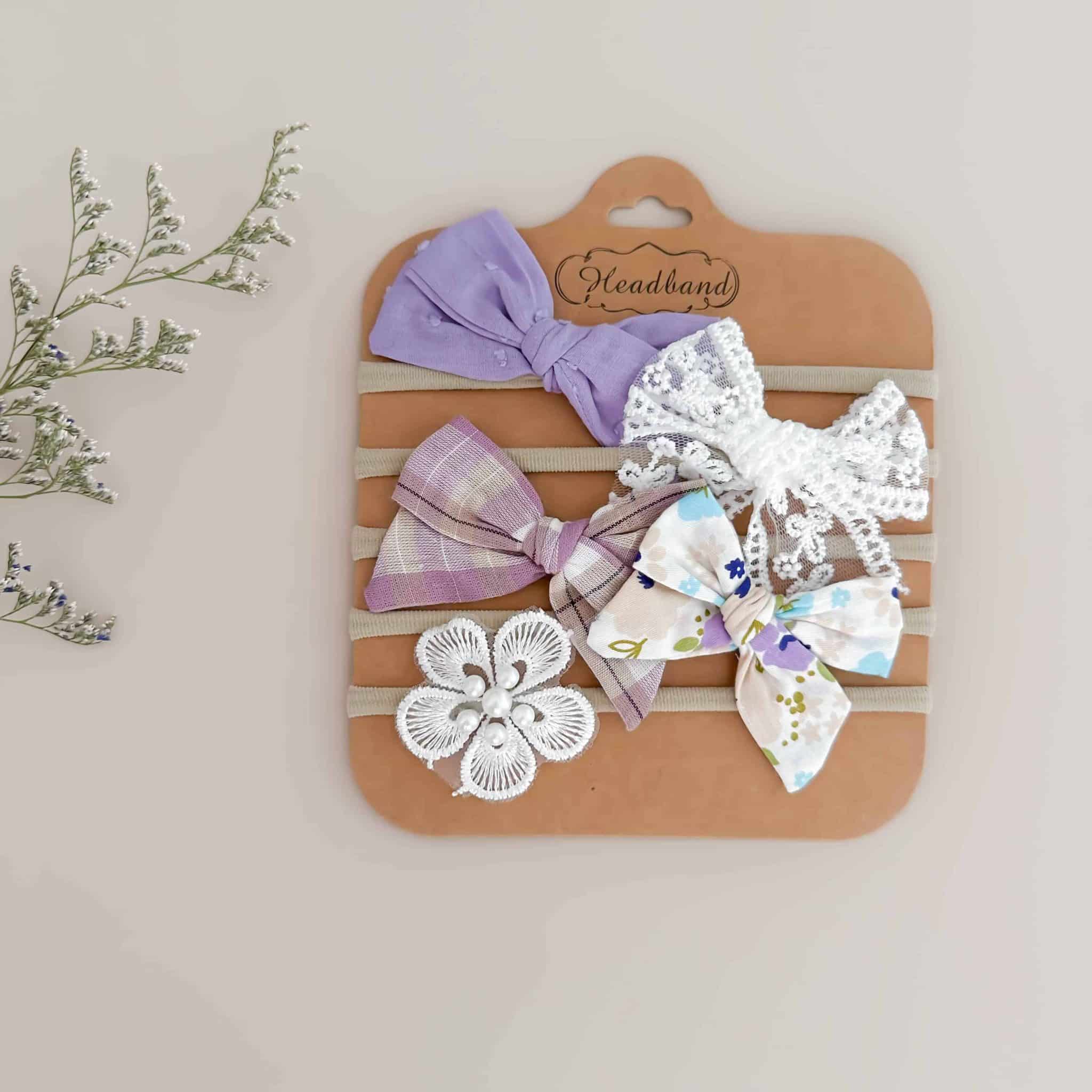 Kit de Diademas Surtidas x 5 Unidades A09